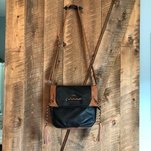 Cute brown & black Roxy crossbody